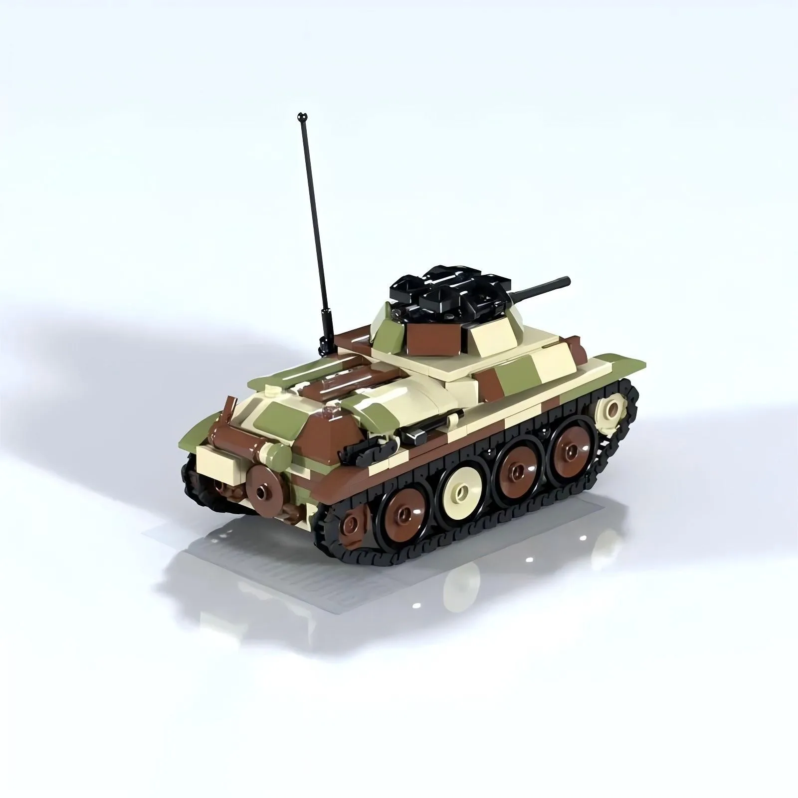 Lego Compatible Military Tank - Blocos de Montar Veículo de Combate