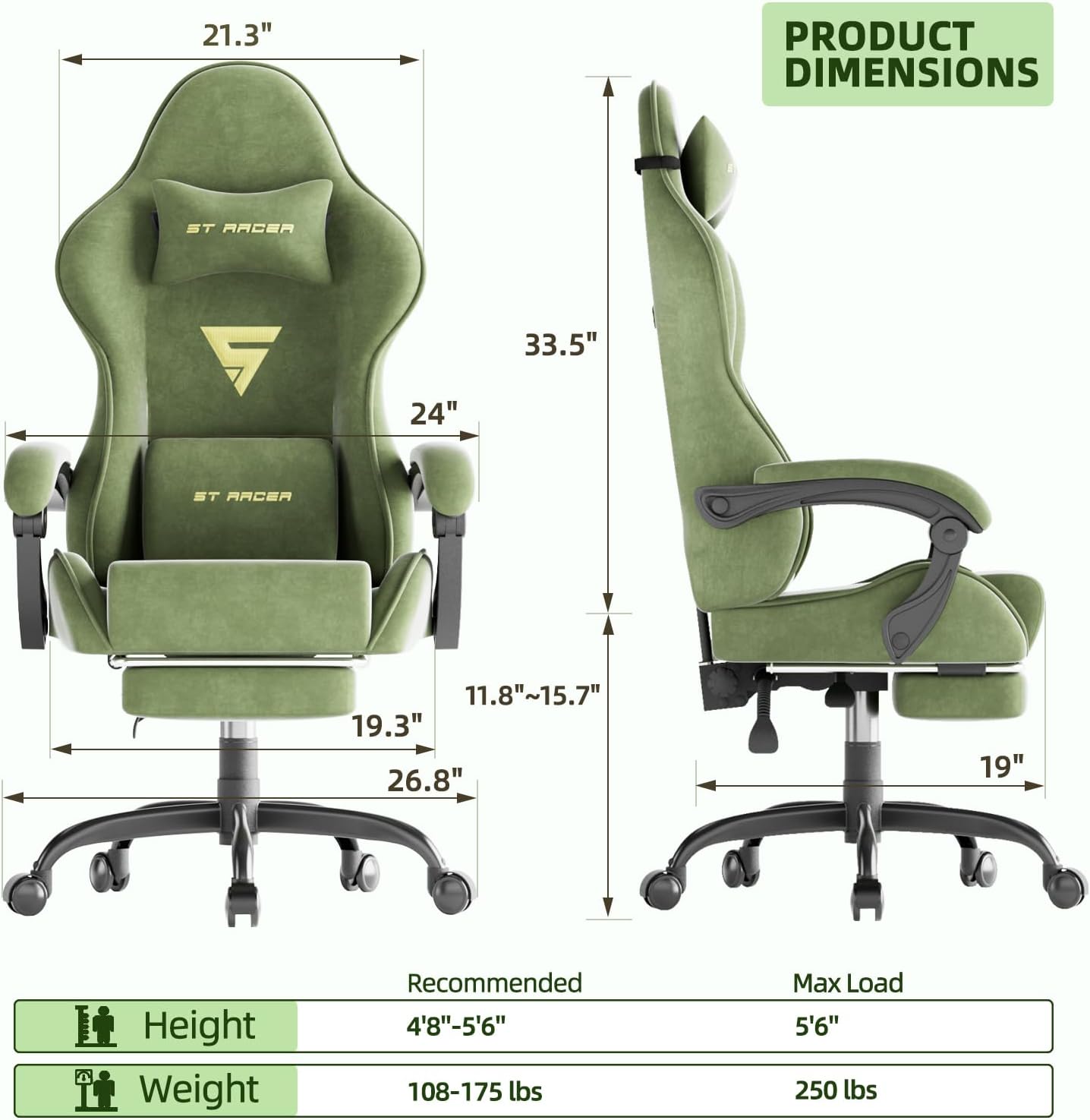 Cadeira de jogos de design des - Video Games avaliação e preço