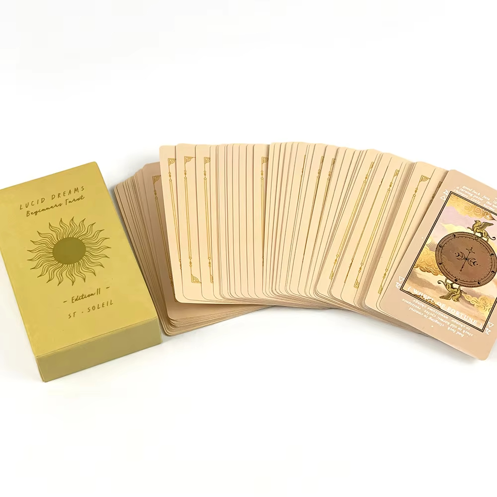 Lucido sonhos iniciantes tarô  - Tarot Cards Deck With Guidebook avaliação e preço