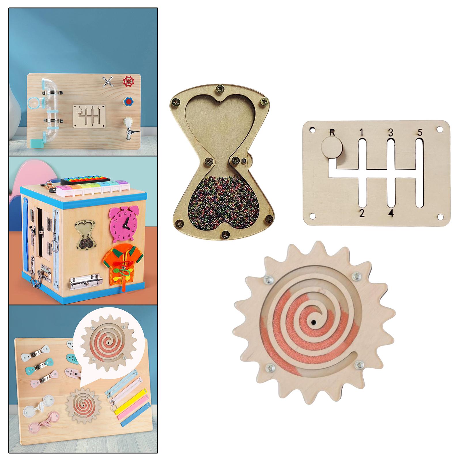 Acessório para Quadro de Ativi - Montessori Wooden Busy Board Toddler avaliação e preço