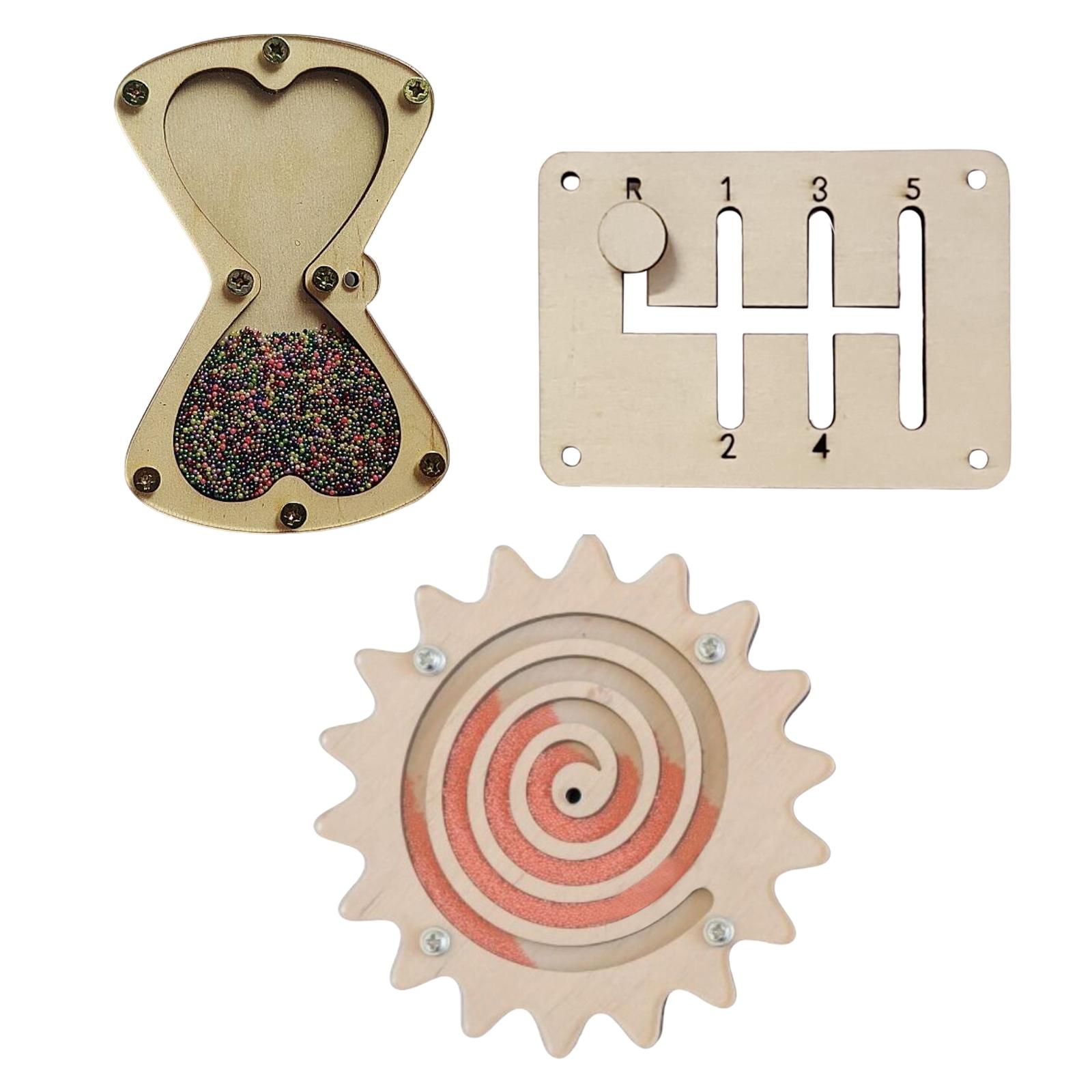 Acessório para Quadro de Ativi - Montessori Wooden Busy Board Toddler avaliação e preço