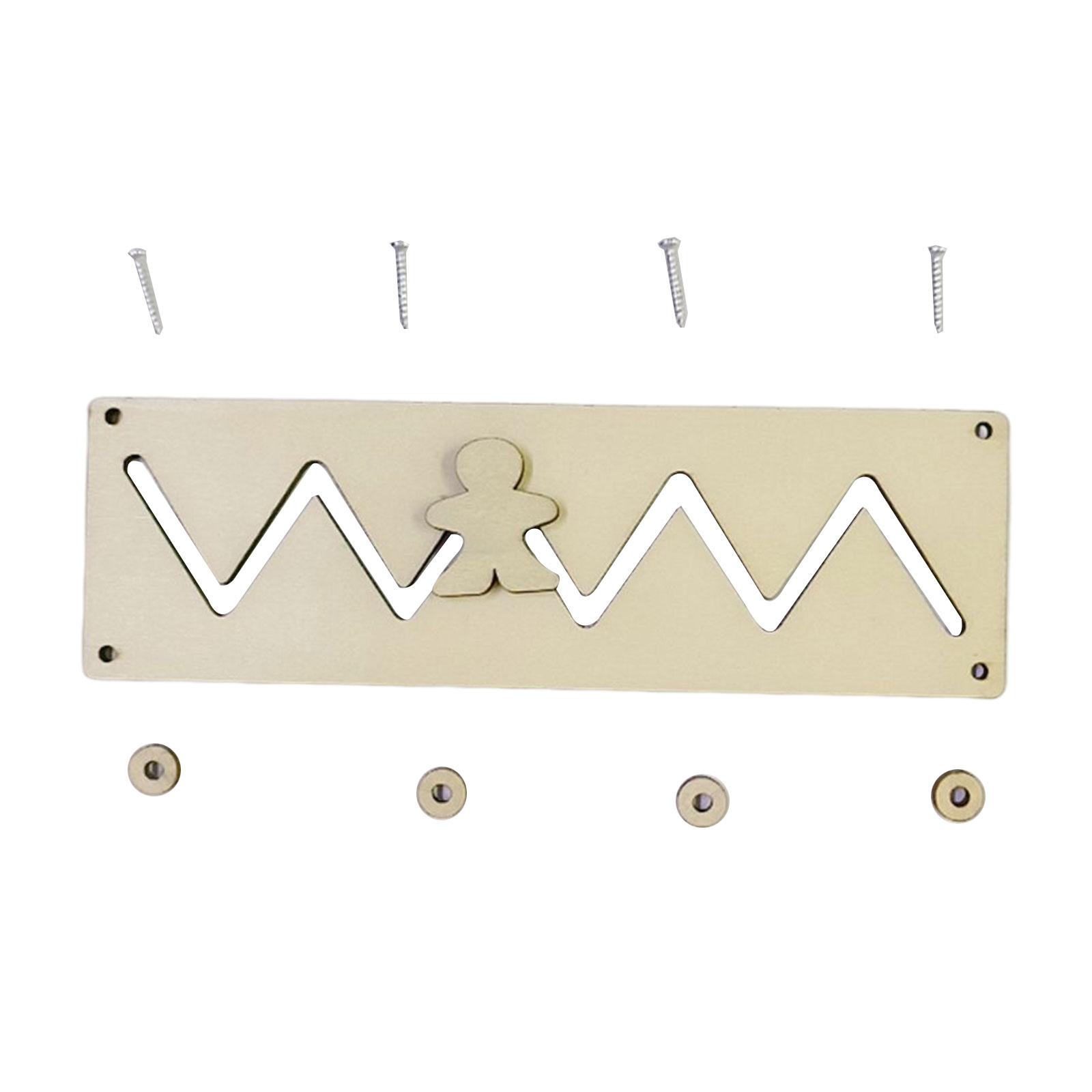 Pista de Deslizamento de Madei - Montessori Wooden Busy Board Toddler avaliação e preço