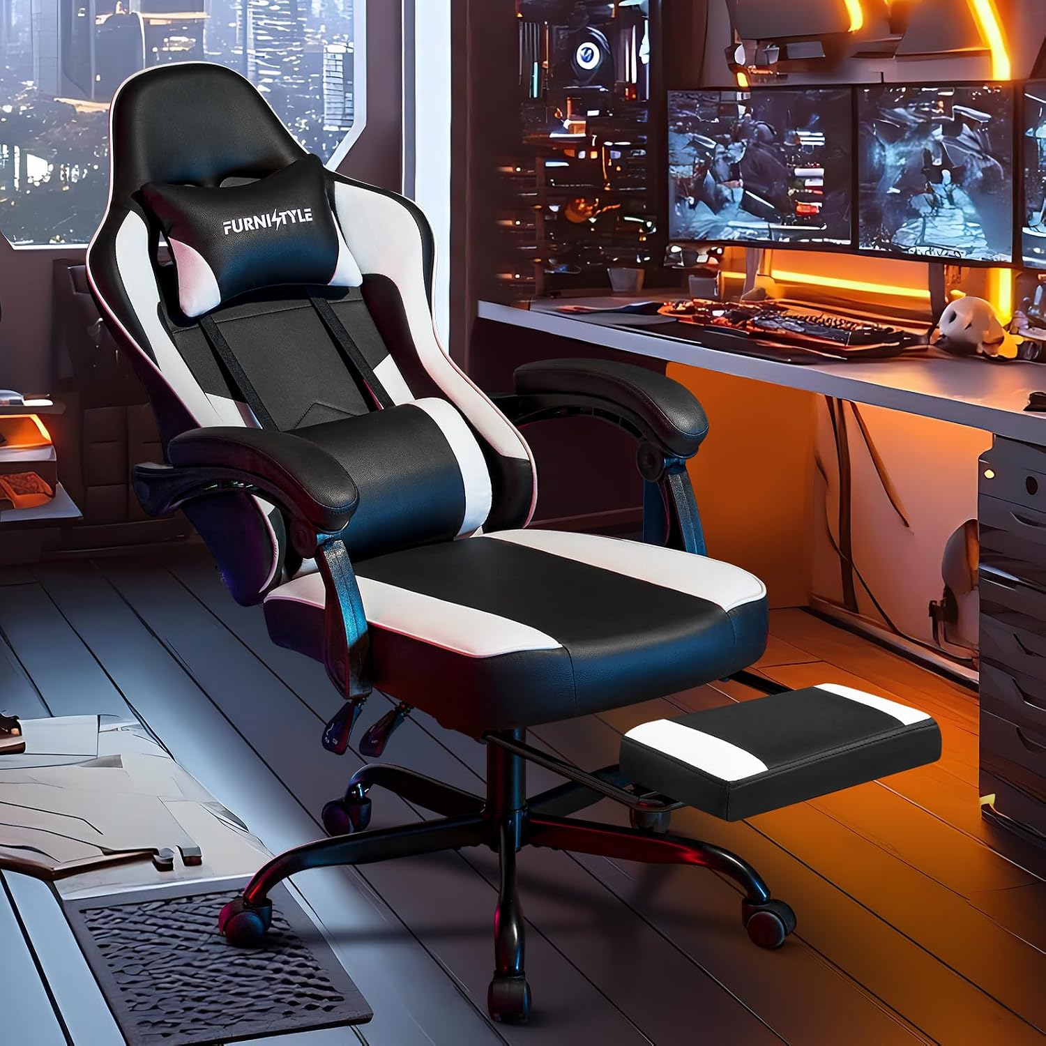 Cadeira de jogos com apoio par - Video Games avaliação e preço
