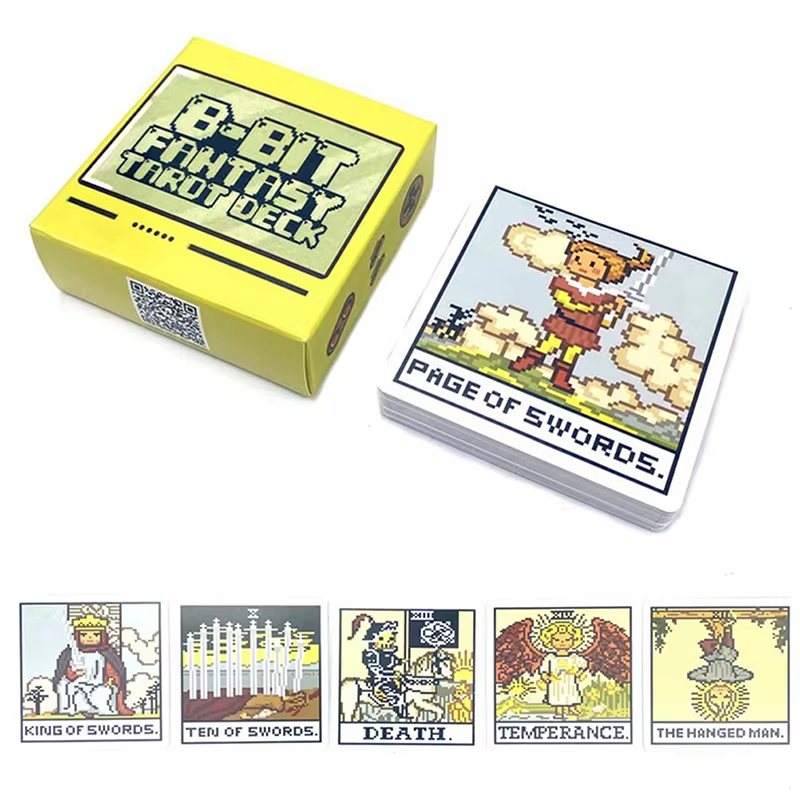 Baralho de tarô fantasia de 8  - Tarot Cards Deck With Guidebook avaliação e preço