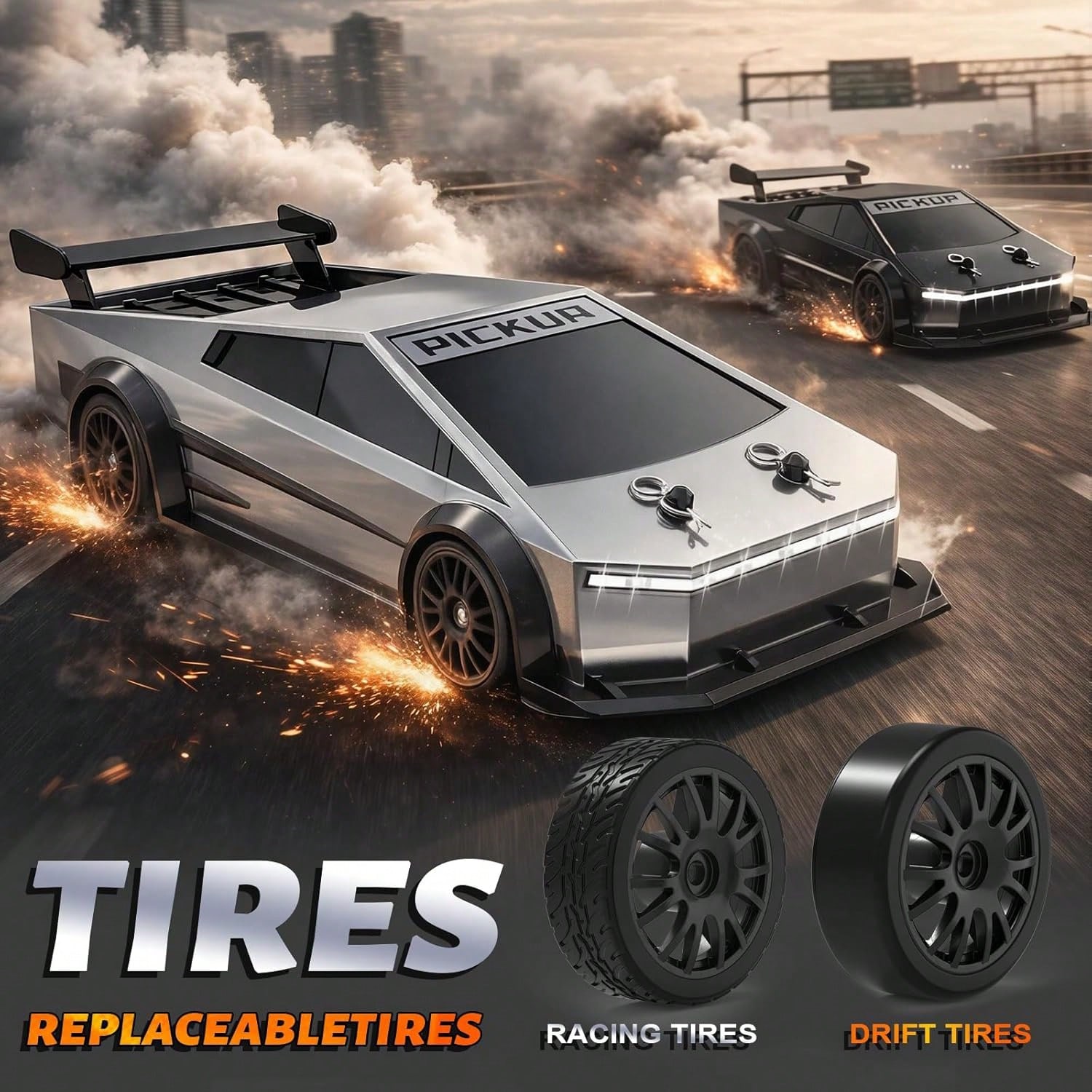 Carro de Drift RC 4WD em Escal - Rc Drift Car 1 24 Scale 4Wd avaliação e preço