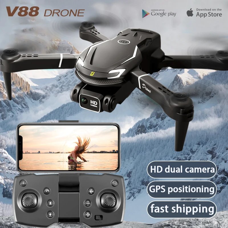 Brinquedo de Presente Quente 2 - Fpv Brushless Rc Drone 4K avaliação e preço