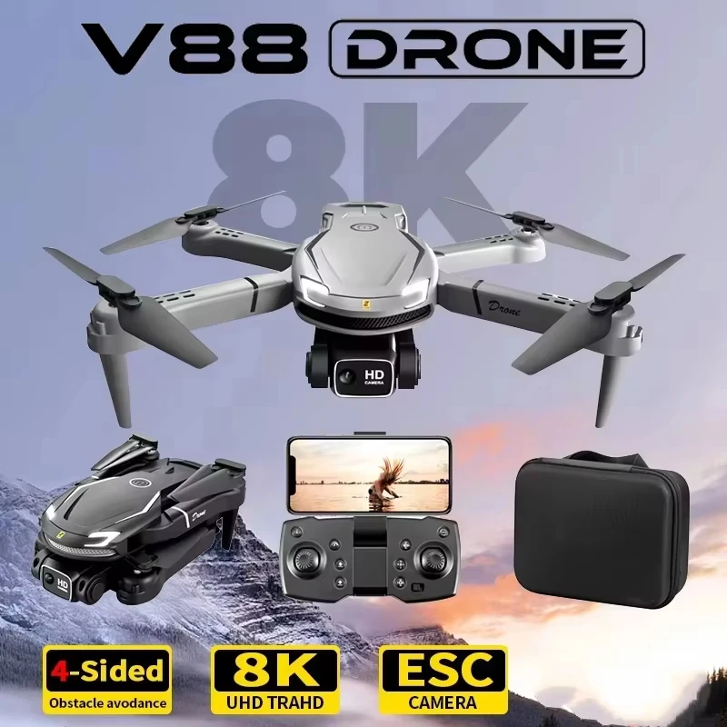 Brinquedo de Presente Quente 2 - Fpv Brushless Rc Drone 4K avaliação e preço