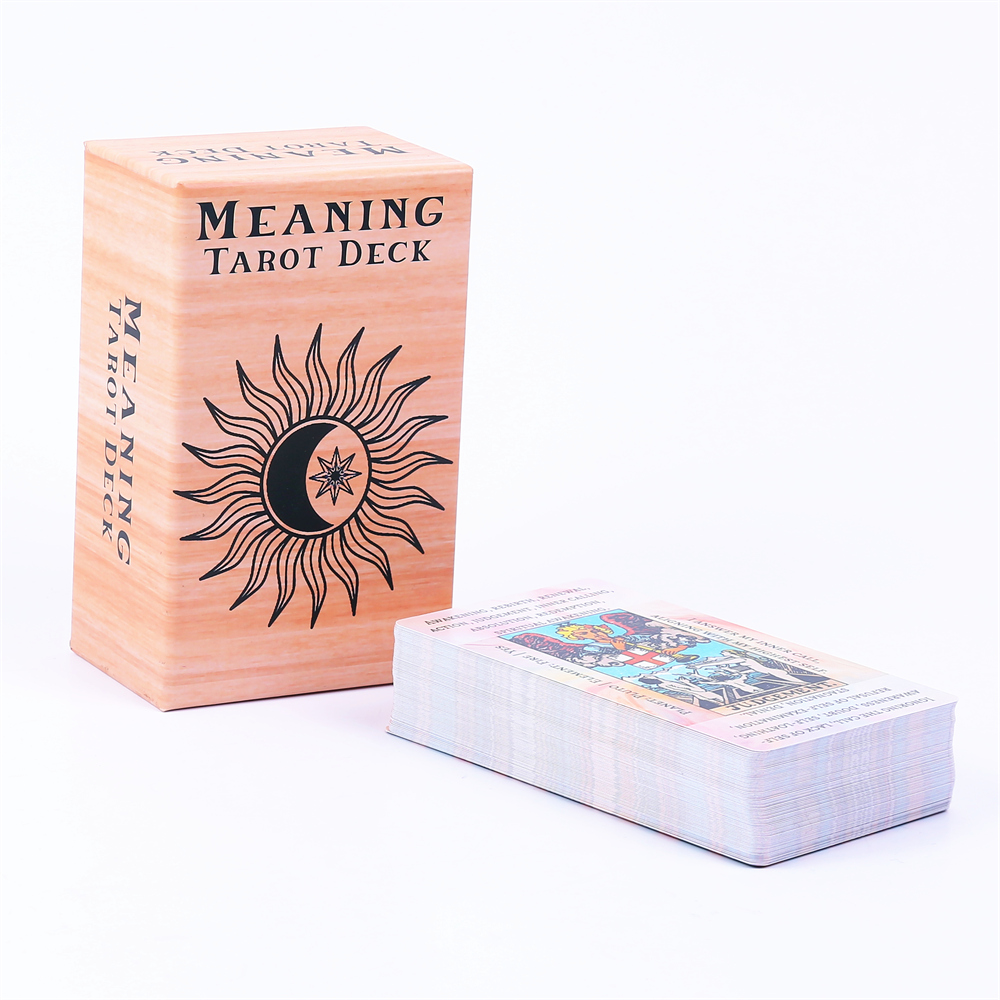 Baralho de tarô significado de - Tarot Cards Deck With Guidebook avaliação e preço