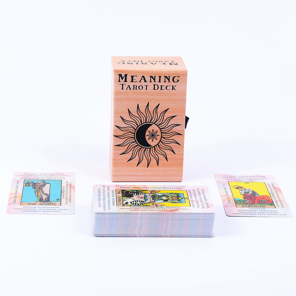 Baralho de tarô significado de - Tarot Cards Deck With Guidebook avaliação e preço