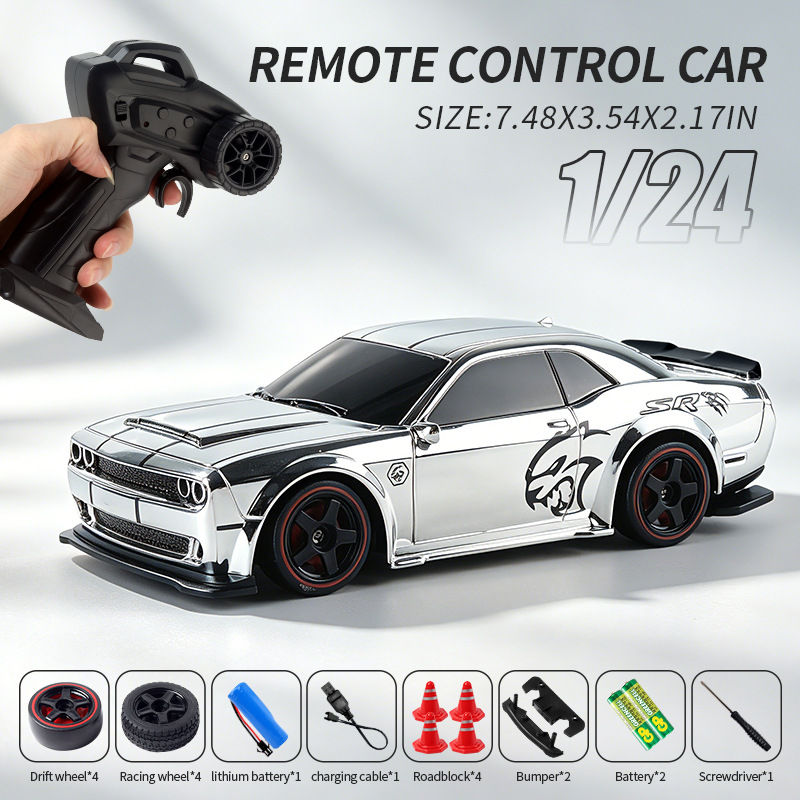Carro de controlo remoto 2.4G, - Rc Drift Car 1 24 Scale 4Wd avaliação e preço