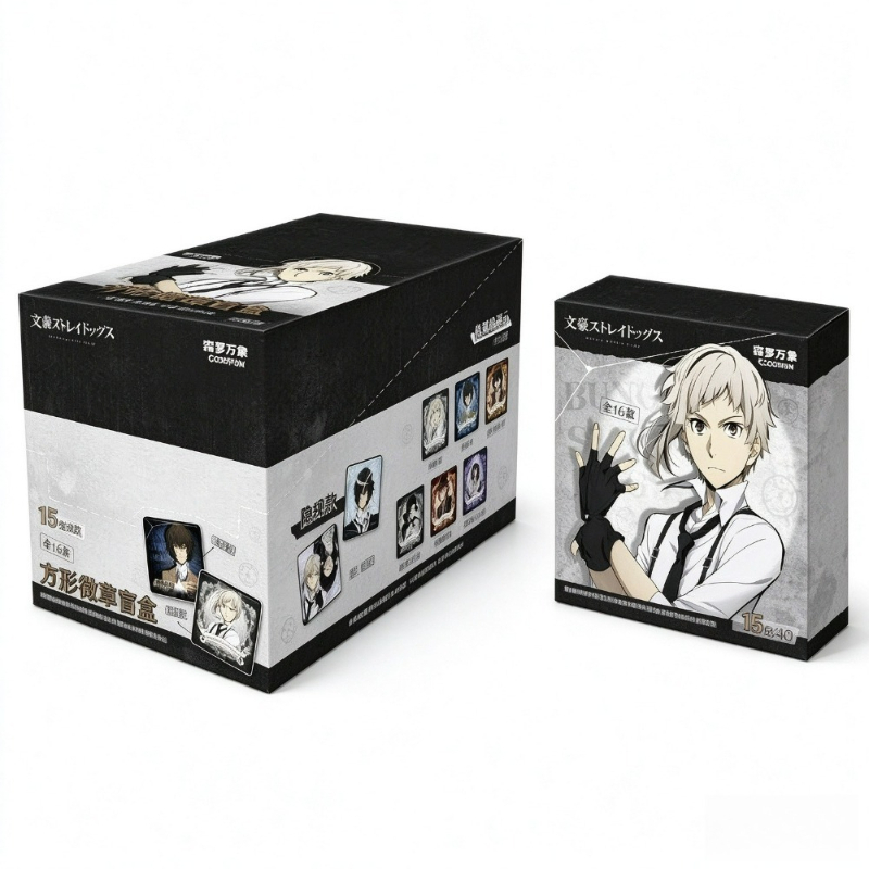Bungo Stray Dogs, emblema quad - Anime Action Figure Blind Box avaliação e preço